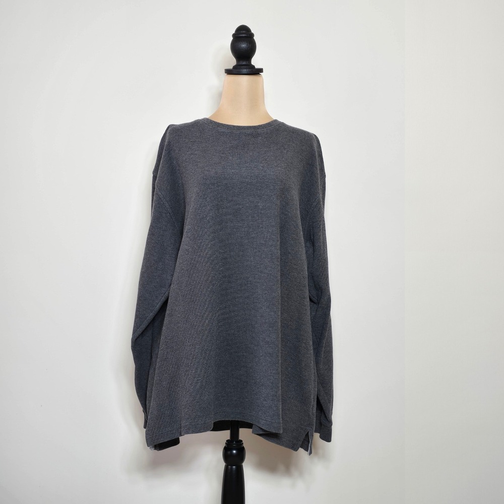 L.L. Bean Charcoal Gray Crewneck Sweatshirt